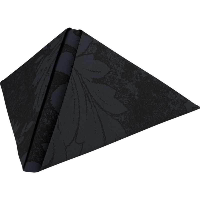 Tovagliolo Dunilin 40x40 1/4 12x45pz Royal Nero