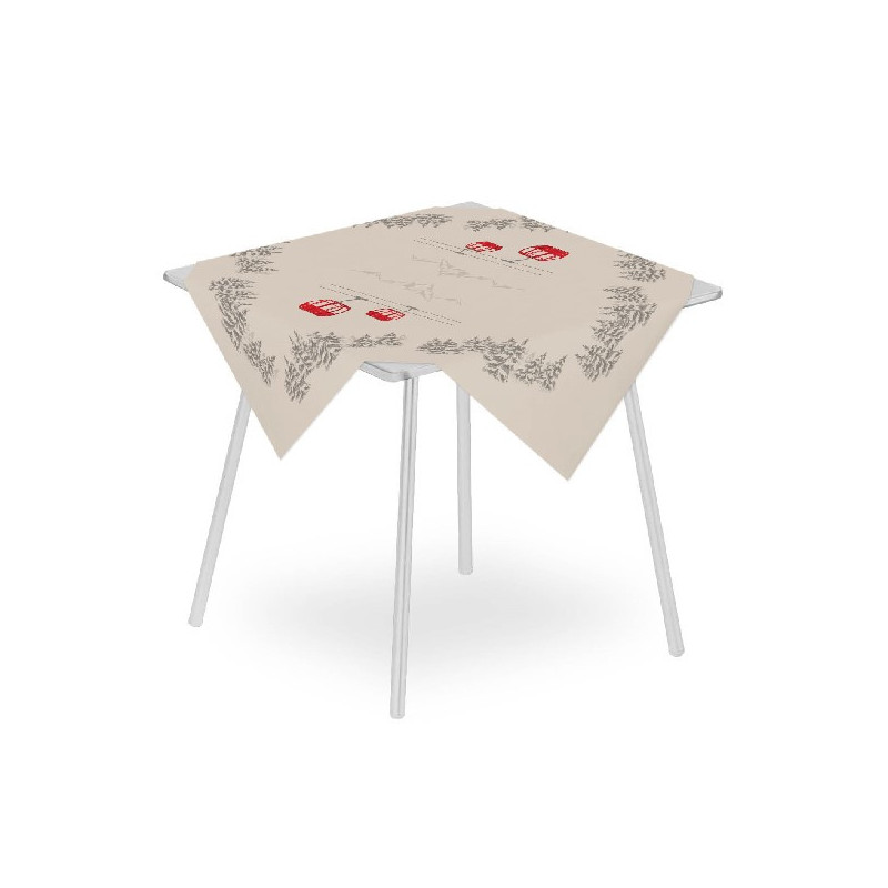 Tovaglia Plus 100x100 4x25pz Cabinovia