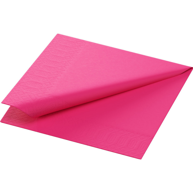 Tovagliolo Cellulosa 24x24 1/4 8x250pz Fucsia
