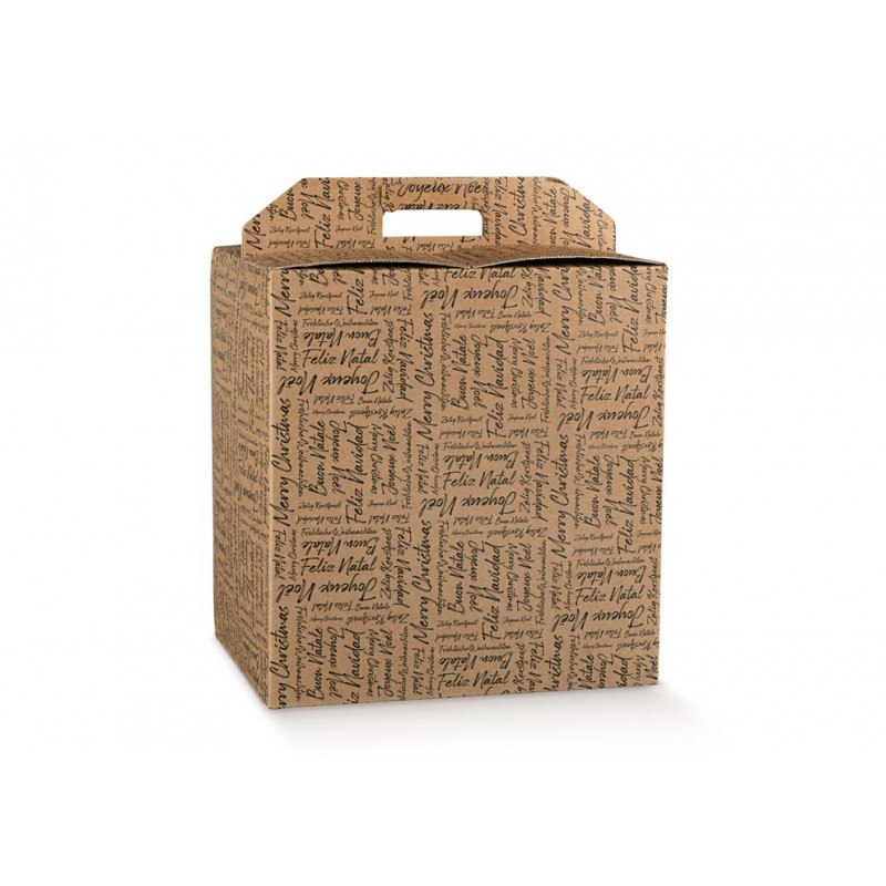 Portapanettone + Bottiglia 280x300x350 Words