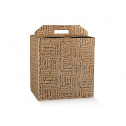 Portapanettone + Bottiglia 330x250x350 Words