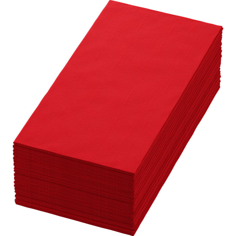 Tovagliolo Dunisoft 40x40 1/8 6x60pz Rosso