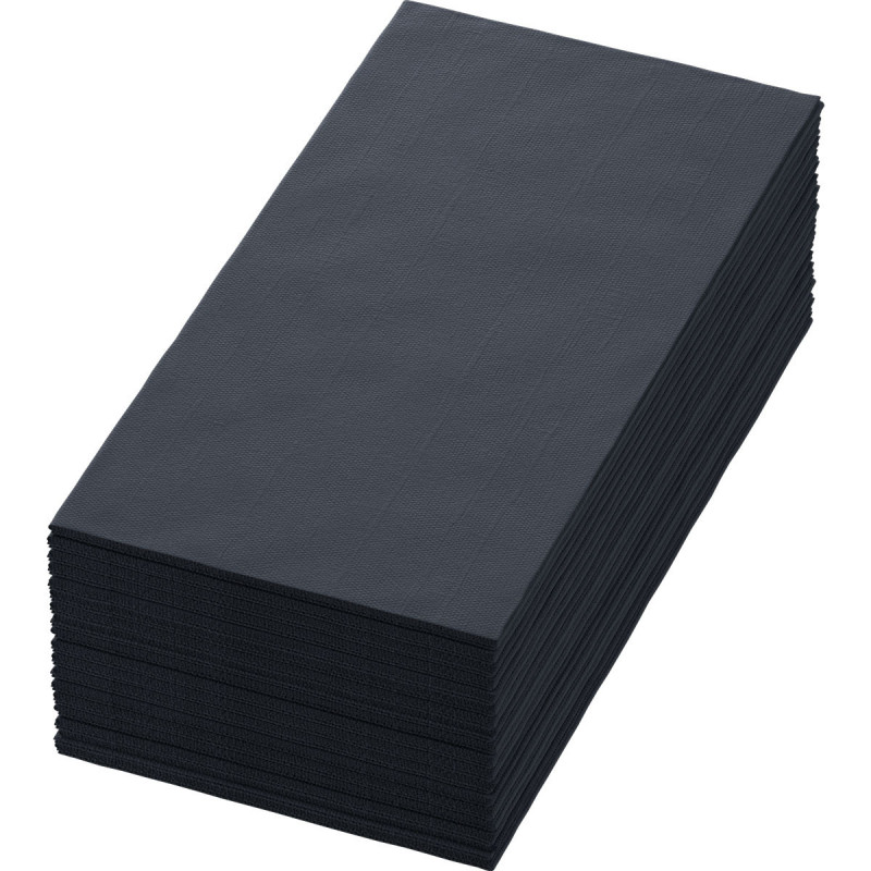 Tovagliolo Dunisoft 40x40 1/8 6x60pz Nero