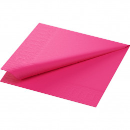 Tovagliolo Cellulosa 33x33 1/4 16x125pz Fucsia