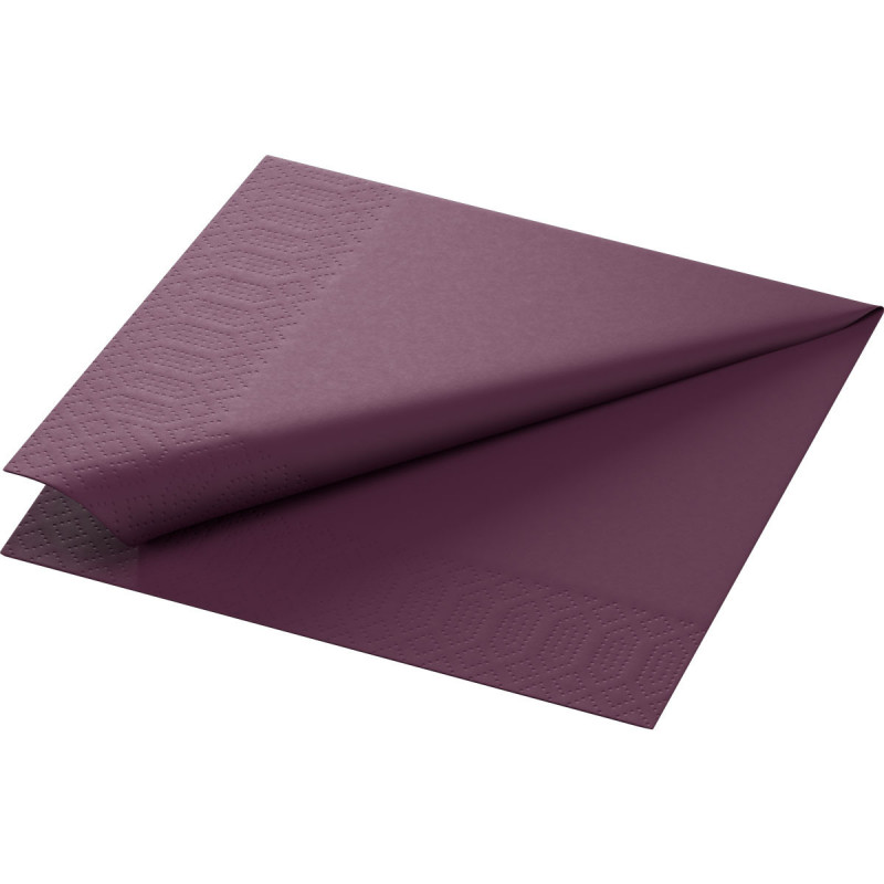 Tovagliolo Cellulosa 33x33 1/4 16x125pz Prugna