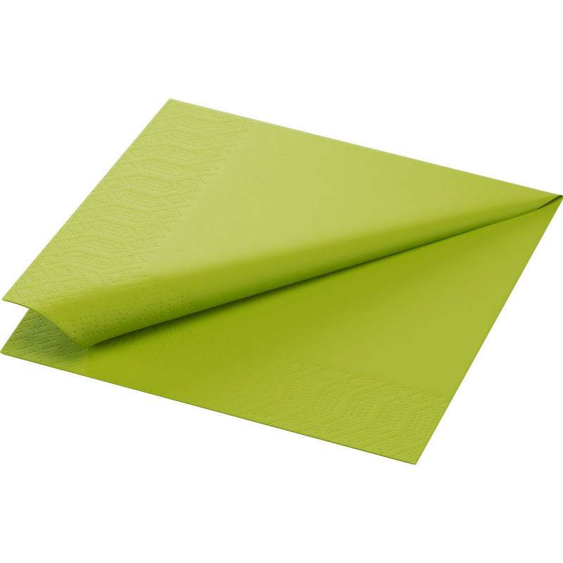 Tovagliolo Cellulosa 33x33 1/4 16x125pz Kiwi