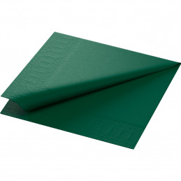 Tovagliolo Cellulosa 33x33 1/4 16x125pz Verde Scuro