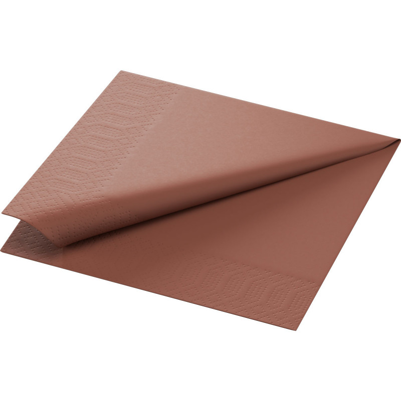 Tovagliolo Cellulosa 33x33 1/4 16x125pz Nocciola