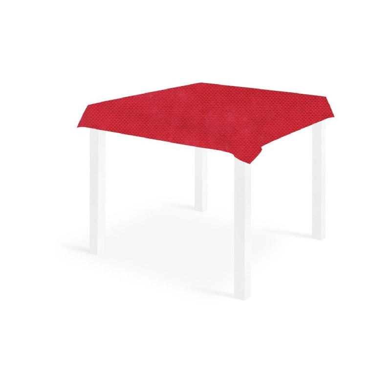 Tovaglia Airspun 100x100 4x25pz Rosso
