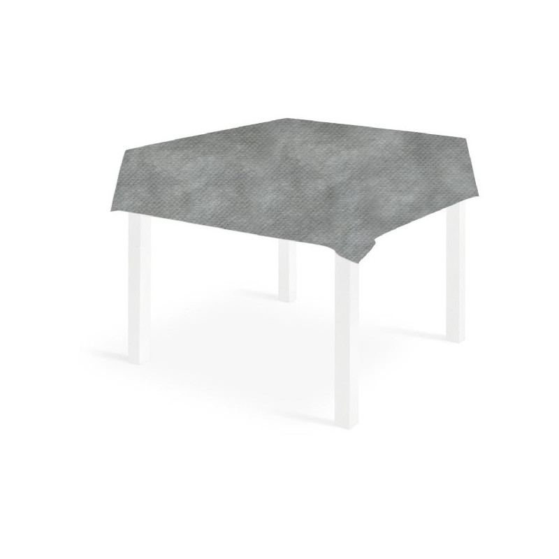 Tovaglia Airspun 120x120 10x10pz Grigio