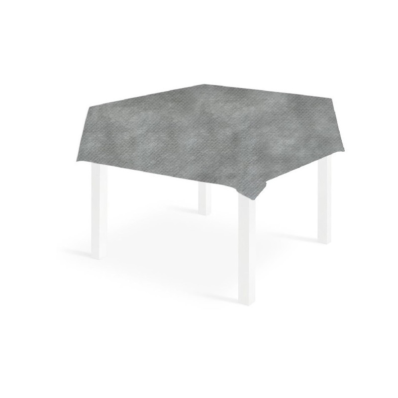 Tovaglia Airspun 140x140 7x10pz Grigio