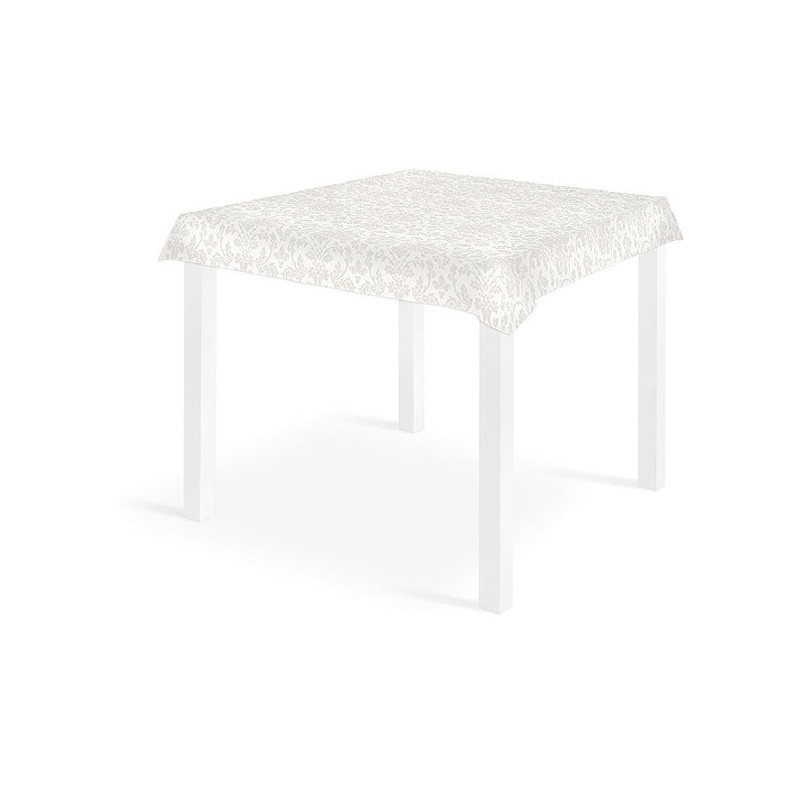 Tovaglia Plus Victoria 100x100 4x25pz Bianco