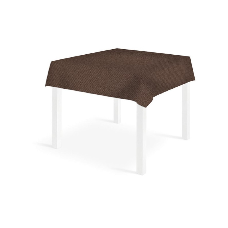 Tovaglia Plus Color 120x120 10x10pz Cacao